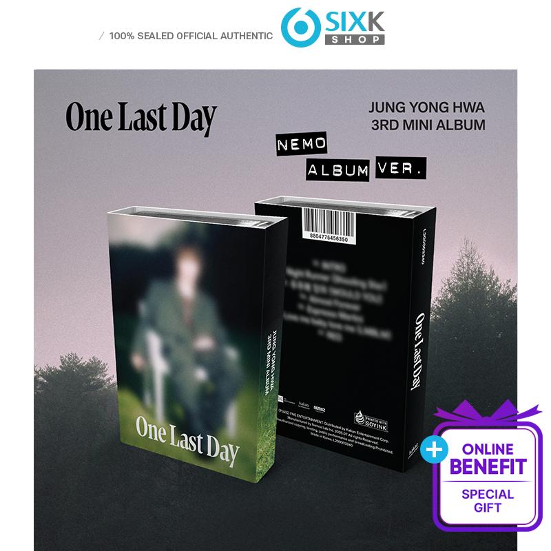 

[Предзаказ] JUNG YONGHWA - МИНИ-АЛЬБОМ 3-Й [ONE LAST DAY] NEMO АЛЬБОМ (+Онлайн-выгода) [NO POB]