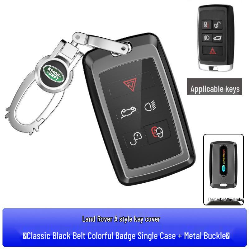 Land Rover Range Rover Key Case for Discovery Sport, Velar, Defender, Freelander, and Evoque.