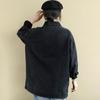 Coat for Women Cotton Autumn Winter Casual Oversize Double Layer Denim Jacket