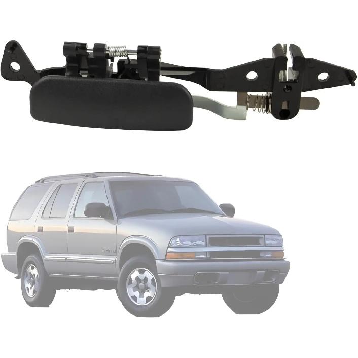 Glove Box Handle Latch Lock Compatible with Chevy S10 Blazer GMC Jimmy Sonoma Oldsmobile Bravada Replace 15727767 15727766 чёрный
