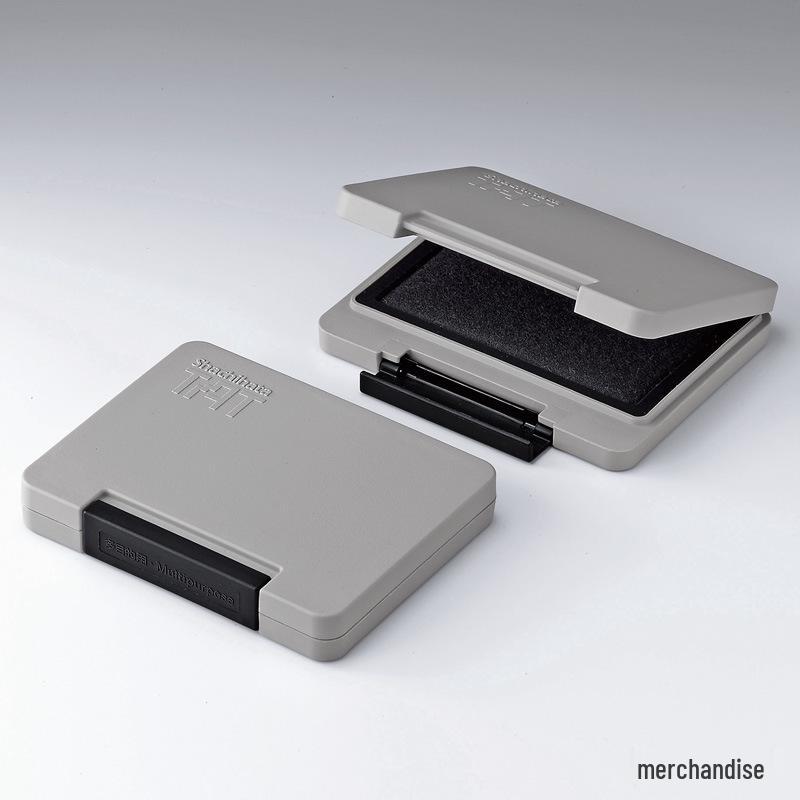 Shachihata Quick-Dry Oil-Based Waterproof Stamp Pad for Multi-Purpose Use