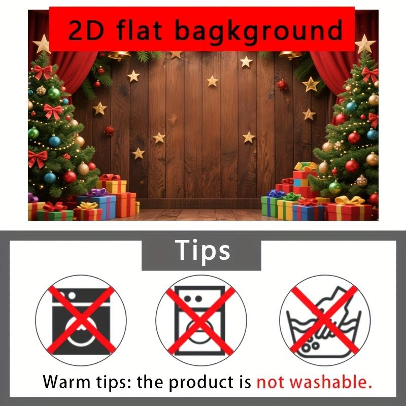 Christmas Tree Retro Wooden Wall  Backdrop Xmas Decoration Background Winter Backdrop Decorations For Photo Studio Photo Booth Christams Party