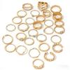 Elegant Geometric Rhinestone Stackable Ring - High-End Hand Jewelry