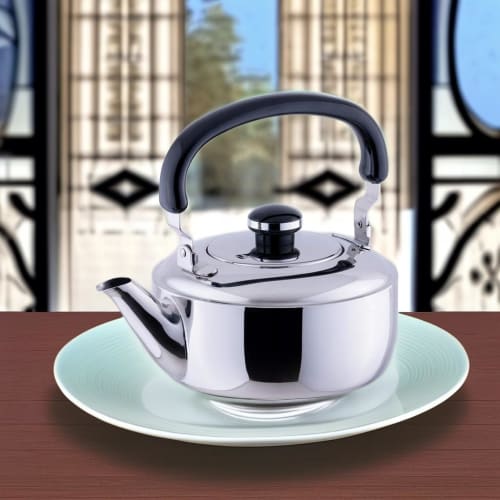 Miyazaki Seisakusho Objet Kettle, 1.3L, Made in Japan, 5-Year Warranty, IH Compatible, Lightweight, OJ-24