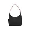 Longchamp Le Pliage 28 Adjustable Shoulder Strap Foldable Canvas Crescent Underarm Half Moon Canvas Crossbody Shoulder Bag Women bags Black 2450089001