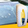 Car Oil Film Cleaner Auto Window Cleaner Cream Polish & Stain Remover Brush 100ml For Shine Restores Clarity Preserves Wax &