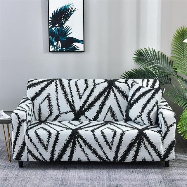 Couch Cover Stretch Sofa Cover Slipcovers Elastic All -Inclusive Case For Different Shape Sofa Loveseat Chair L -Style Sofa Case
