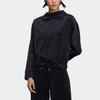 Adidas Originals Trefoil Mock Sweat Sports Pullover Sweatshirt Women sweatshirt Black GV2922