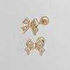 14k Merry Ribbon Cubic Piercing