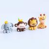 Cute Animal Theme Cake Topper 3D Cake Decoration  Birthday Party Supplies