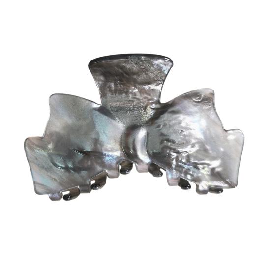 Hair Claw for Women Bowknot Shape Hair Clip Anti-slip Teeth Shark Hair Claw