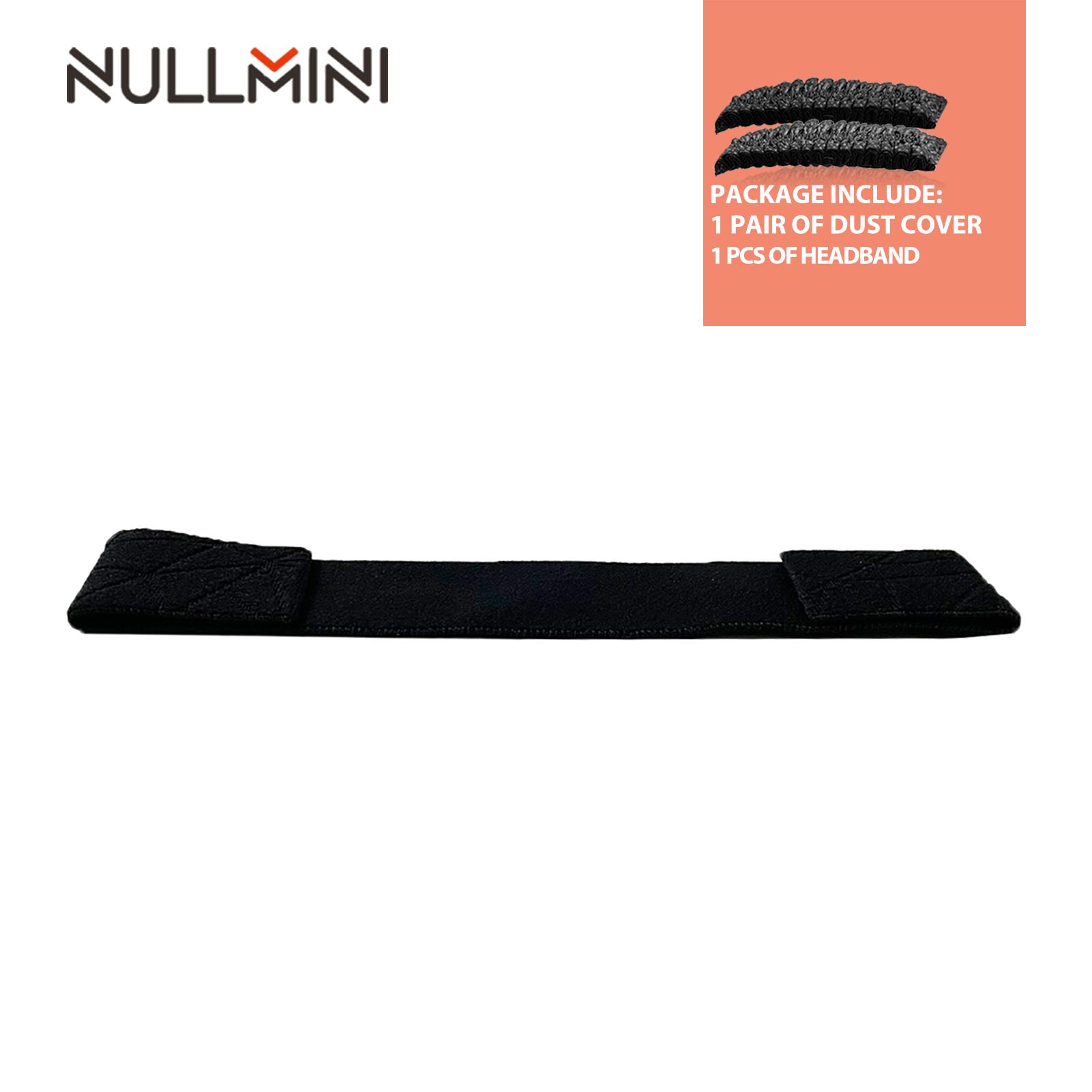 Nullmini Cooling Gel Earpads for Steelseries Arctis 3 5 Headphones Replacement Earmuffs Headband