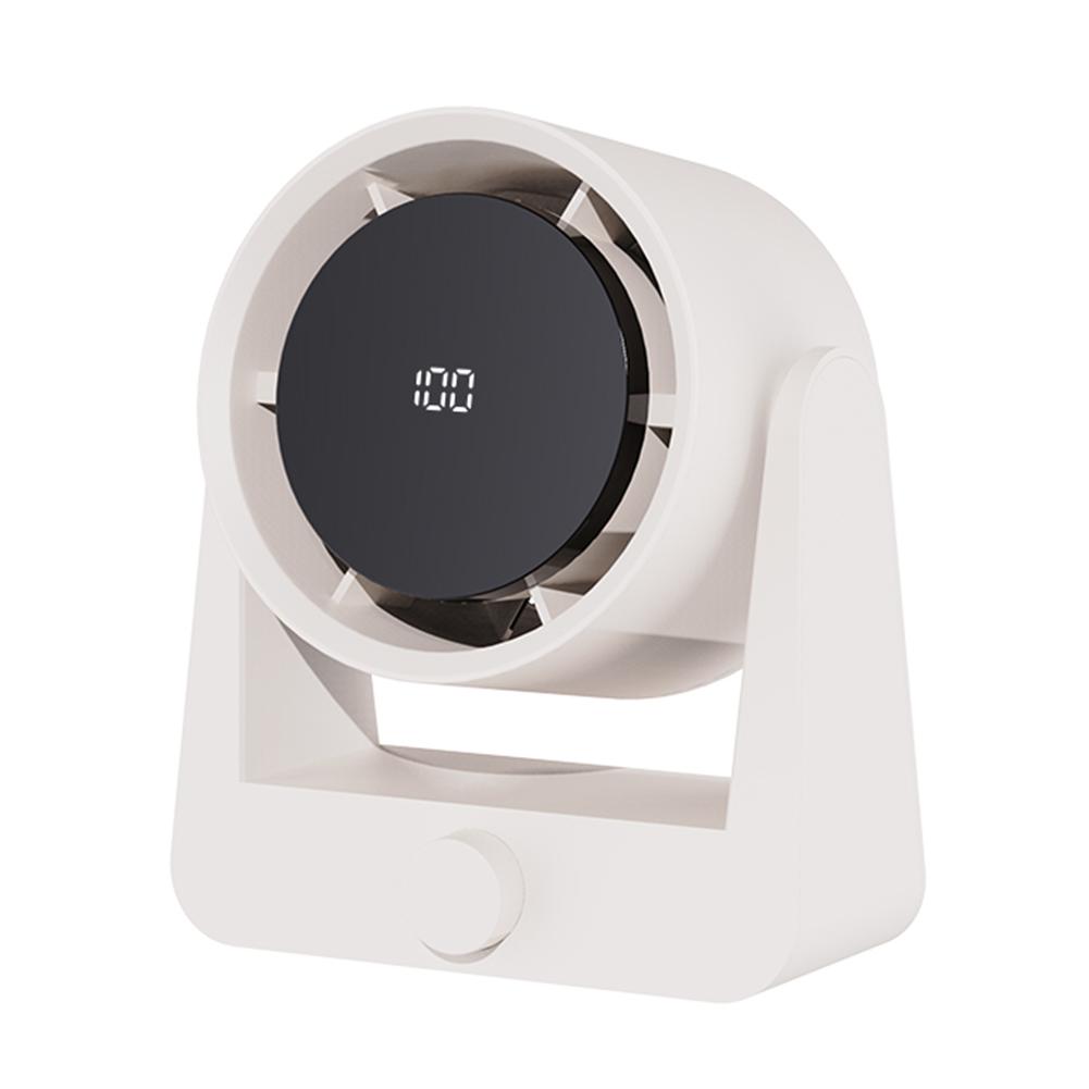 Adjustable Fan Electric Fan Indoor Cooling 100 Speed Levels 3D Air Circulation Flexible Mounting For Home For Kitchen