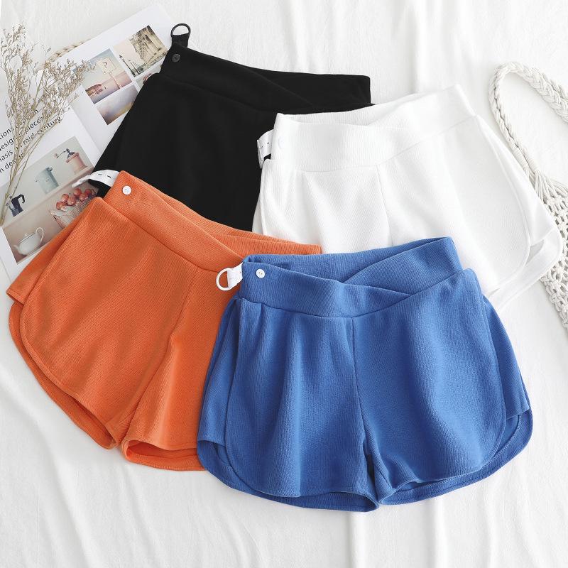 2023 Summer Maternity Low Waist Adjustable Korean Style Leggings & Safety Shorts