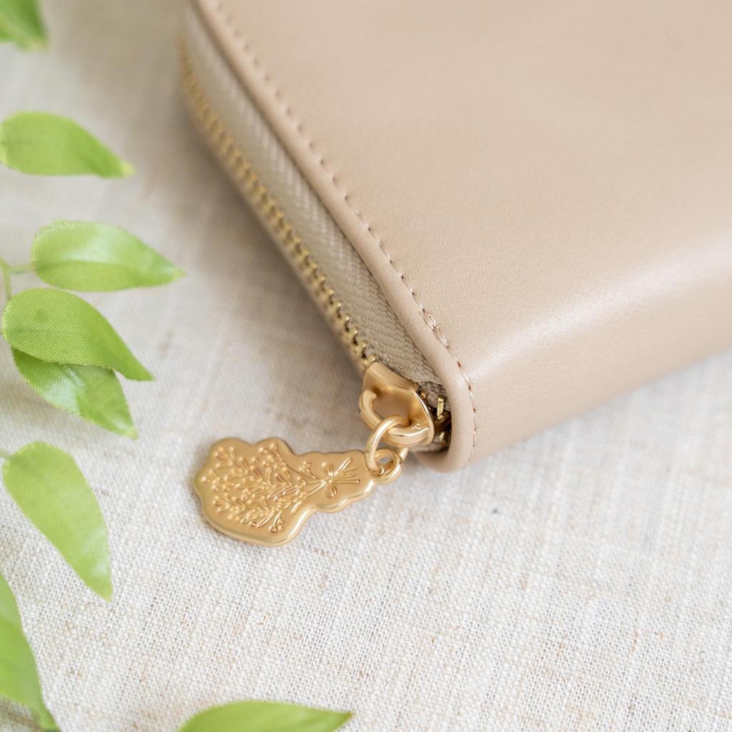 Chanfee Long Wallet with Round Cute Cat Yellow Women's Zipper, Design,