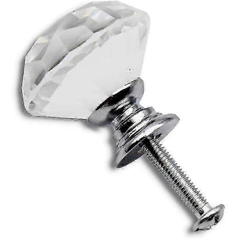 10pcs Furniture Handles Crystal Cabinet Handles Zinc Alloy Crystal Glass Handles Wardrobe Handles