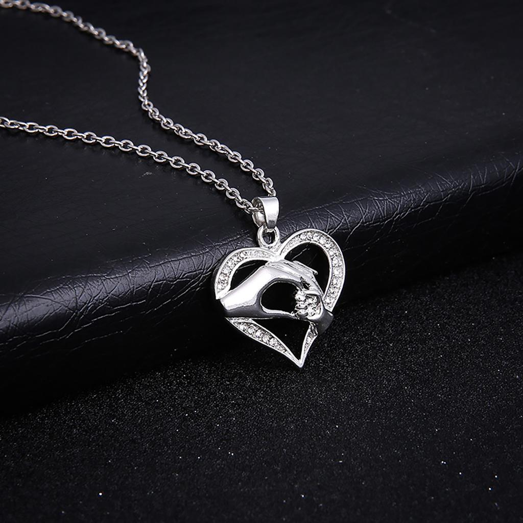 Collana Con Ciondolo Portafoto A Cuore In Acciaio Inossidabile - Personalizzata - Regalo Per Mamma E Ragazza