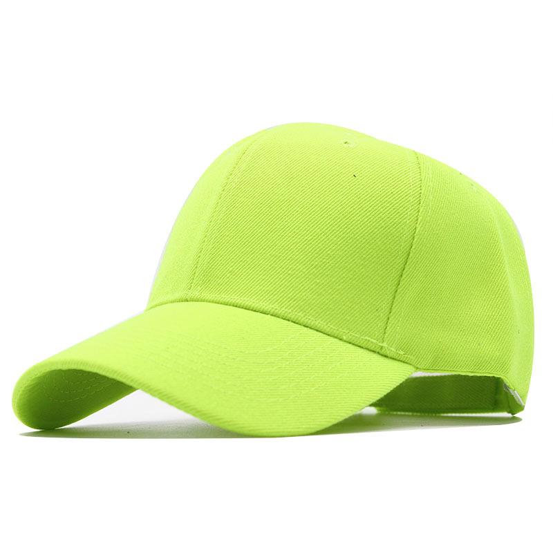 Hat Women'S Summer Solid Color Light Board Baseball Cap Outdoor Sunscreen Shade Curved Bend Cap Tide