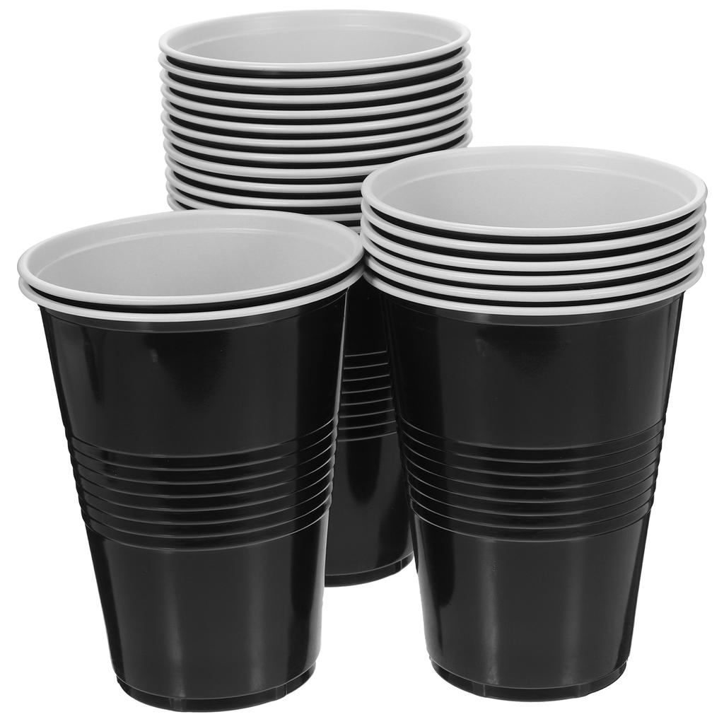 20 buc. Pahare din plastic pentru petreceri, pahare de baut, pahare cu apa pentru nunta, pahare de camping, pahare de unica folosinta