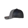 Casquette - Urban Classics - unipanel™ - Gris foncé/noir - 100% coton - Mixte