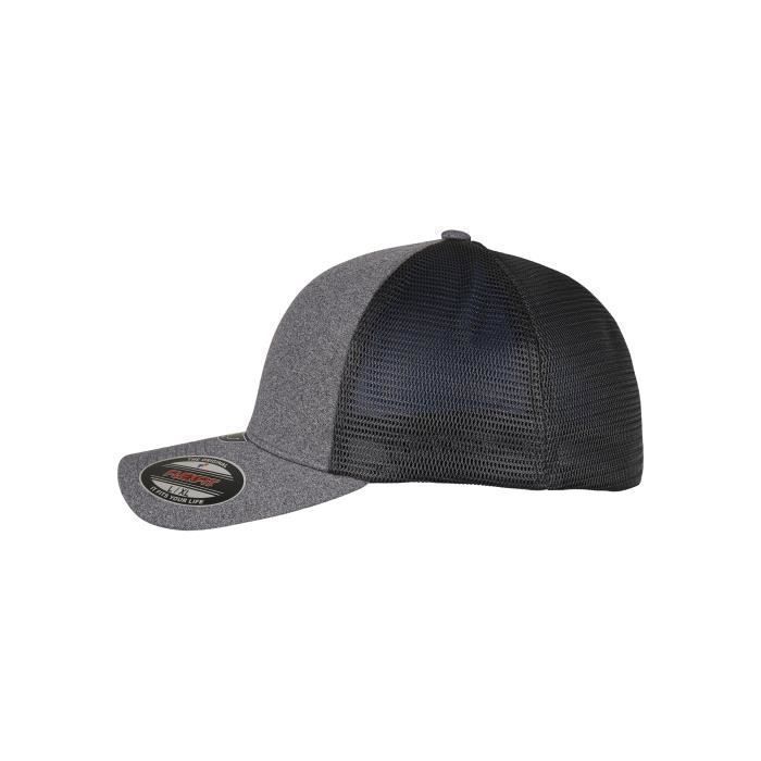Casquette - Urban Classics - unipanel™ - Gris foncé/noir - 100% coton - Mixte