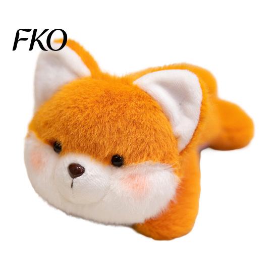 Fluffy Car Dashboard Toy Plush Magnetic Ornament, 15cm Soft Stuffed Animal Decor for Center Console Dashboard, Rearview Mirror, Refrigerator,