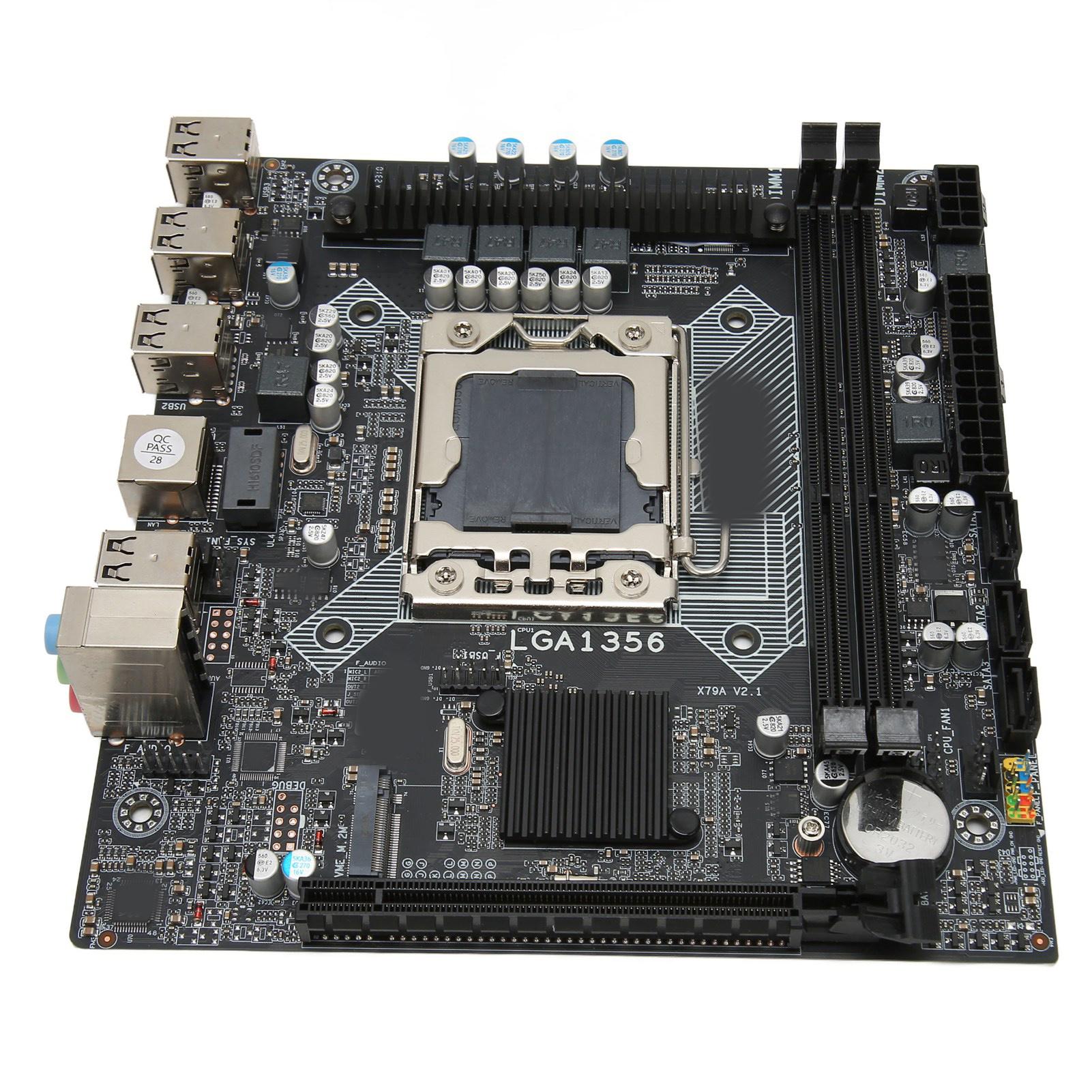 

Материнська плата LGA1356 Двоканальна DDR3 32 ГБ/с M.2 NVME 10 USB2.0 PCIE 16X Настільна материнська плата для