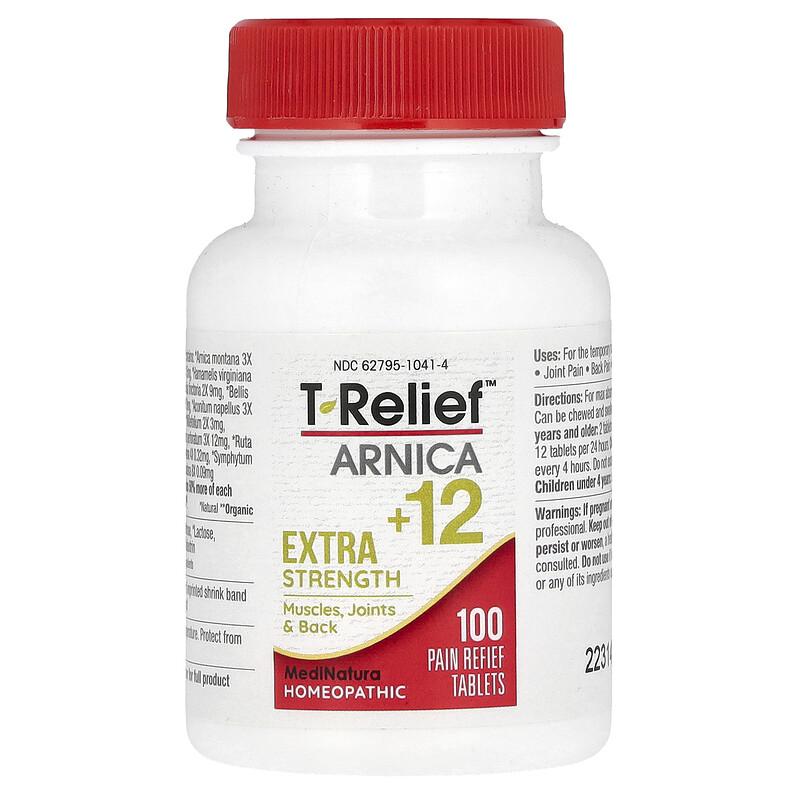 T-Relief, Arnika +12, 100 Tabletten