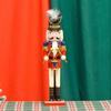 Mehrzweck Nussknacker Soldaten für Weihnachtsornament Handbemalte Holzdekorationen Tragbar für den Haushaltsgebrauch