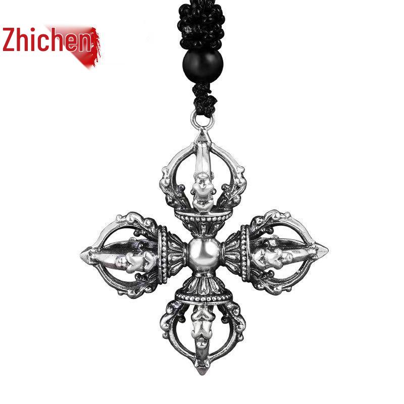 

Подвеска Ваджра с двумя головами: Унисекс Ретро Этнический Стиль Standard