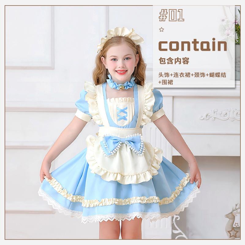 Alice Girls Maid Clothing Girls Pastoral Manor Lolita Dress Colonial Girls Lolita
