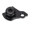 Universal Rear Derailleur Hanger Aluminum Alloy Bicycle Derailleur Mount Hanger for P1.0 Pitch Thru Axles