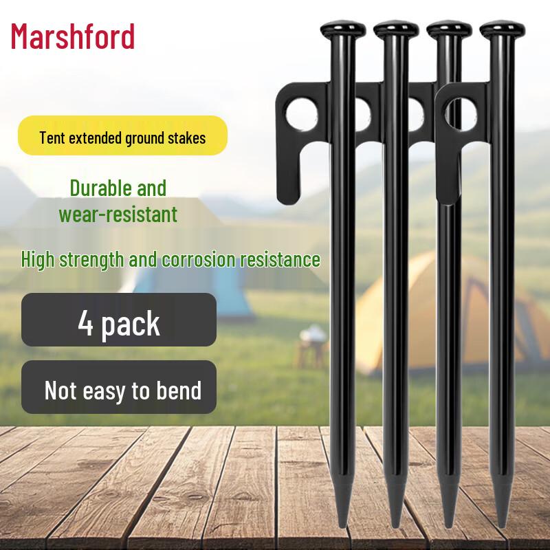 Heavy-Duty Camping Tent Pegs