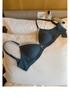 Women's Wire-Free Push-Up Lace Bra - Breathable, Anti-Sagging, Side Support for Small Busts