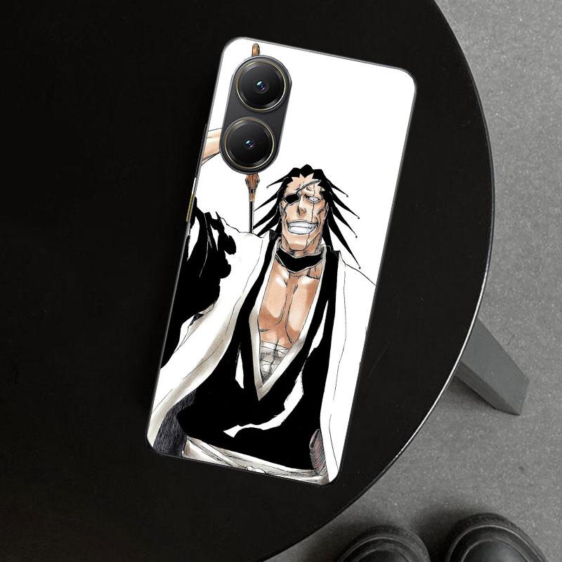 Zaraki Kenpachi Bleach Phone Case Cover for Xiaomi Poco X6 X5 X7 Pro F7 Ultra Redmi 15C 15 13C 13 12C 12 10C 10 10A 9C 9A 9T 9 C