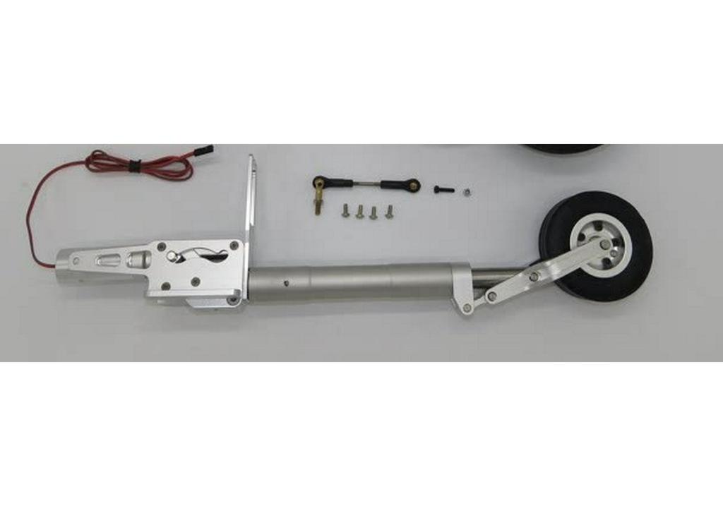 All-Metal Turbofan Remote Control Airplane Landing Gear Set with Braked Wheels