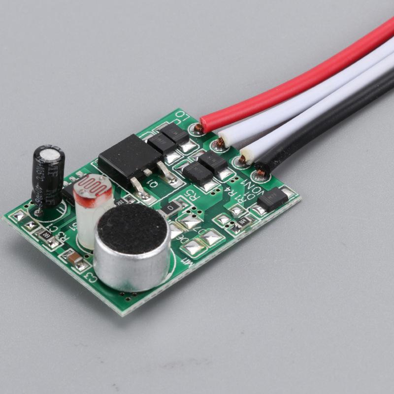 LED Sound Voice Sensor Switch Automatic Voice Control Detector Switch for Home