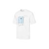 X Michael Lau Graphic Short T-Shirt 'White Blue' Men's 531320-02