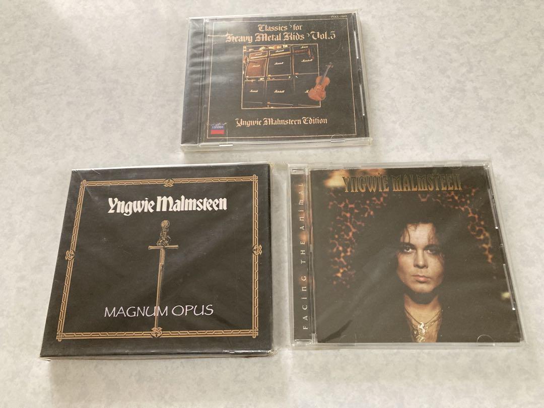 

[ВИКОРИСТАНО] Yngwie Malmsteen “MAGNUM OPUS” та загалом 3 інші компакт-диски