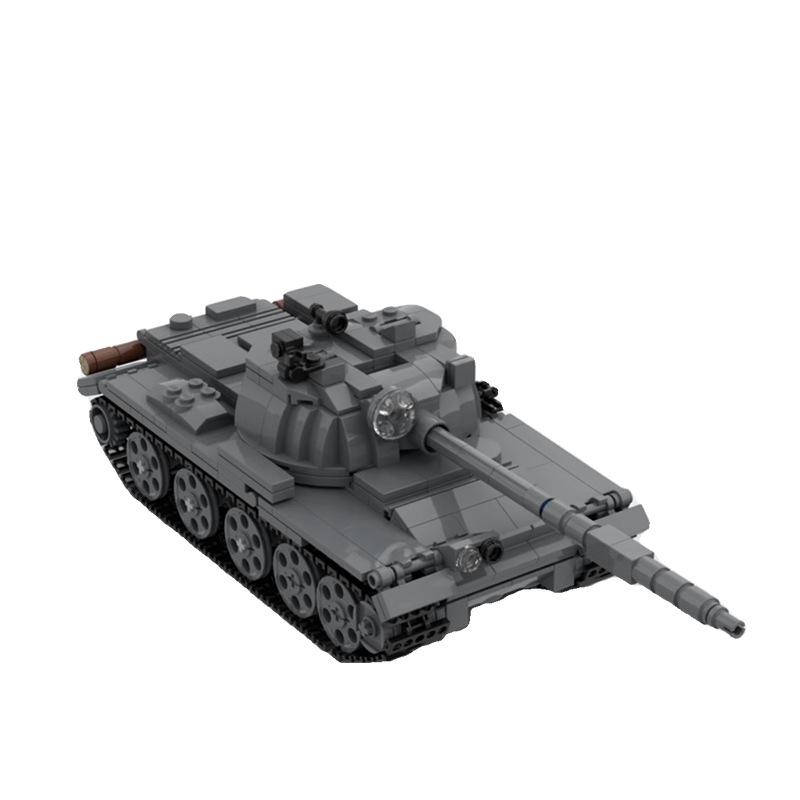 MOC-54854 T-62 Tank Model Small Particle Compatible Building Block Toy Set For Men