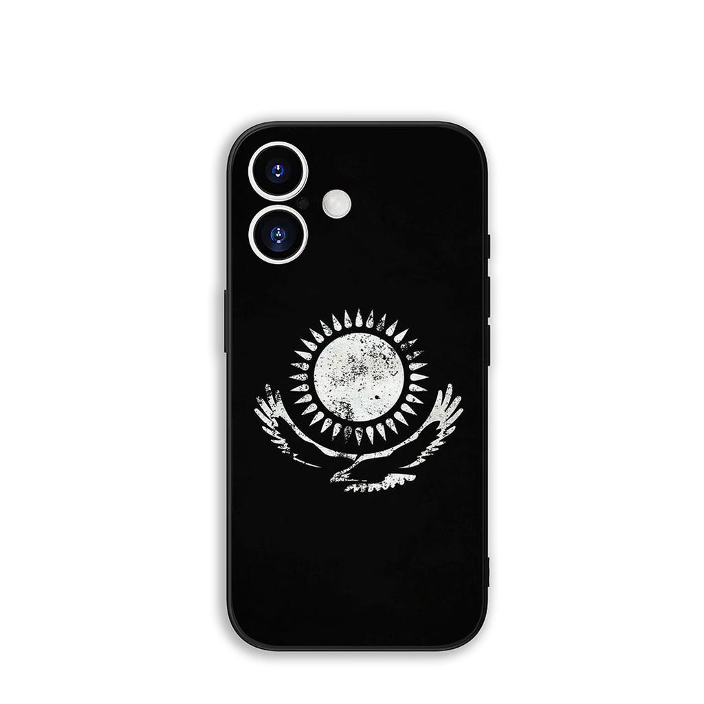 For Apple iPhone 17 16 15 11 Pro XS Max XR 6 7 8 Plus + SE 2020 5 16E Phone Cover Case Kazakhstan Flag