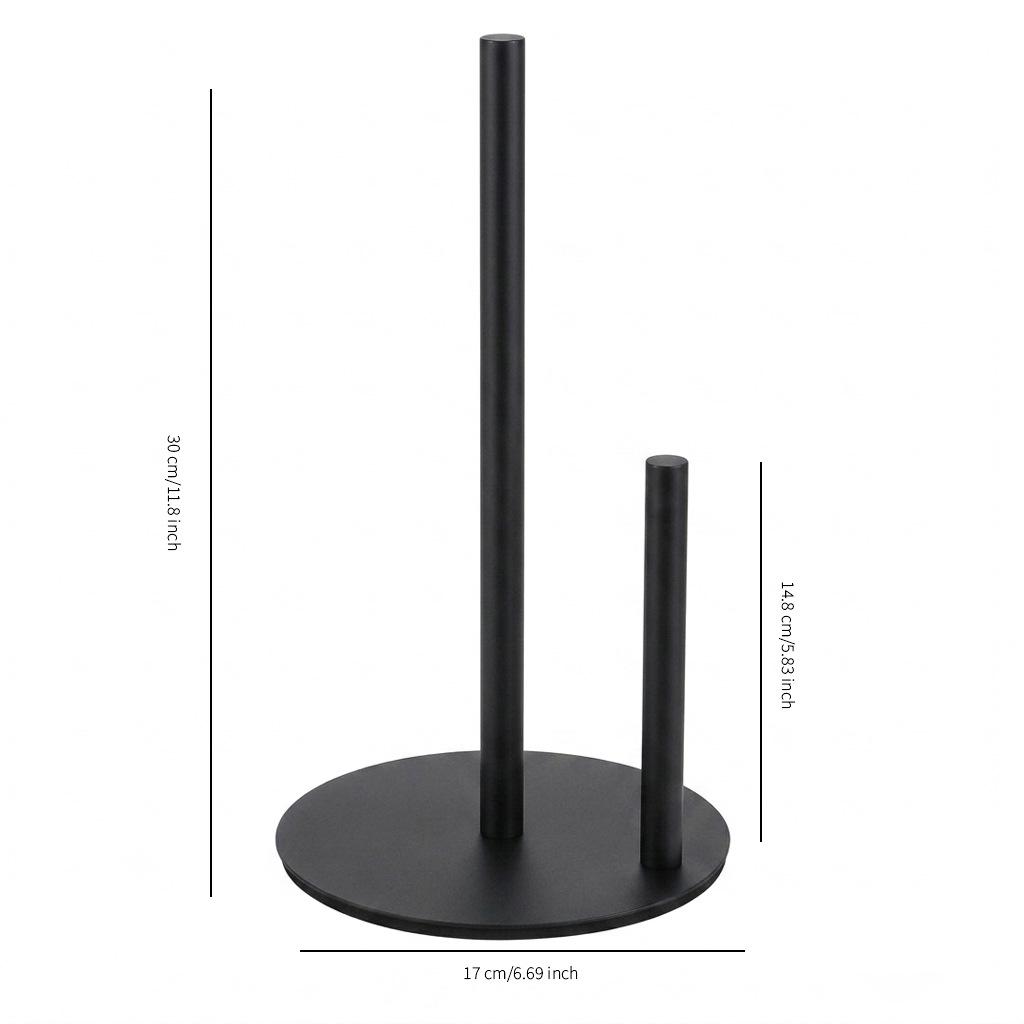Stainless Steel Floor-Standing Vertical Paper Towel Holder