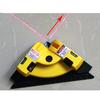 Right Angle Laser Projection Level Integrated Plastic Housing Infrared Horizontal Vertical Laser Line Level for Tile Yellow