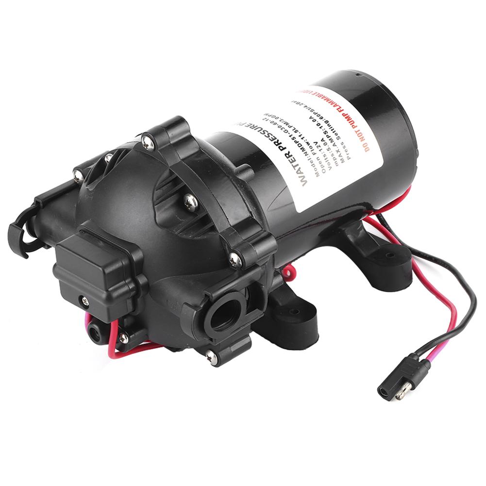 Pompe à Eau 12V DC Haute Pression 116Psi Auto-amorçante Pour Camping Caravan Boat