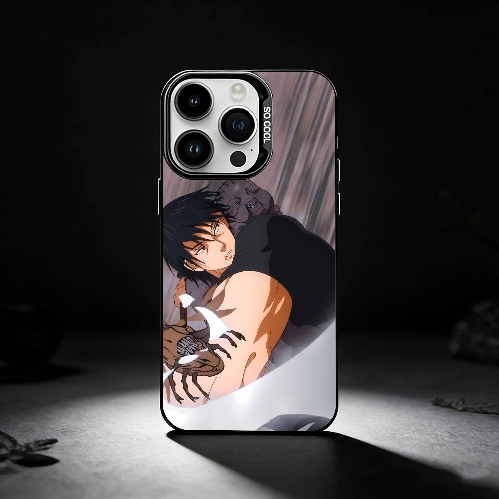 

Чохол для телефону Toji Fushiguro Jujutsu Kaisen Для iPhone 17,16,15,14,13,12,11 Plus,Pro Max,XS,Кольоровий сріблястий чохол для телефону iPhone16se4
