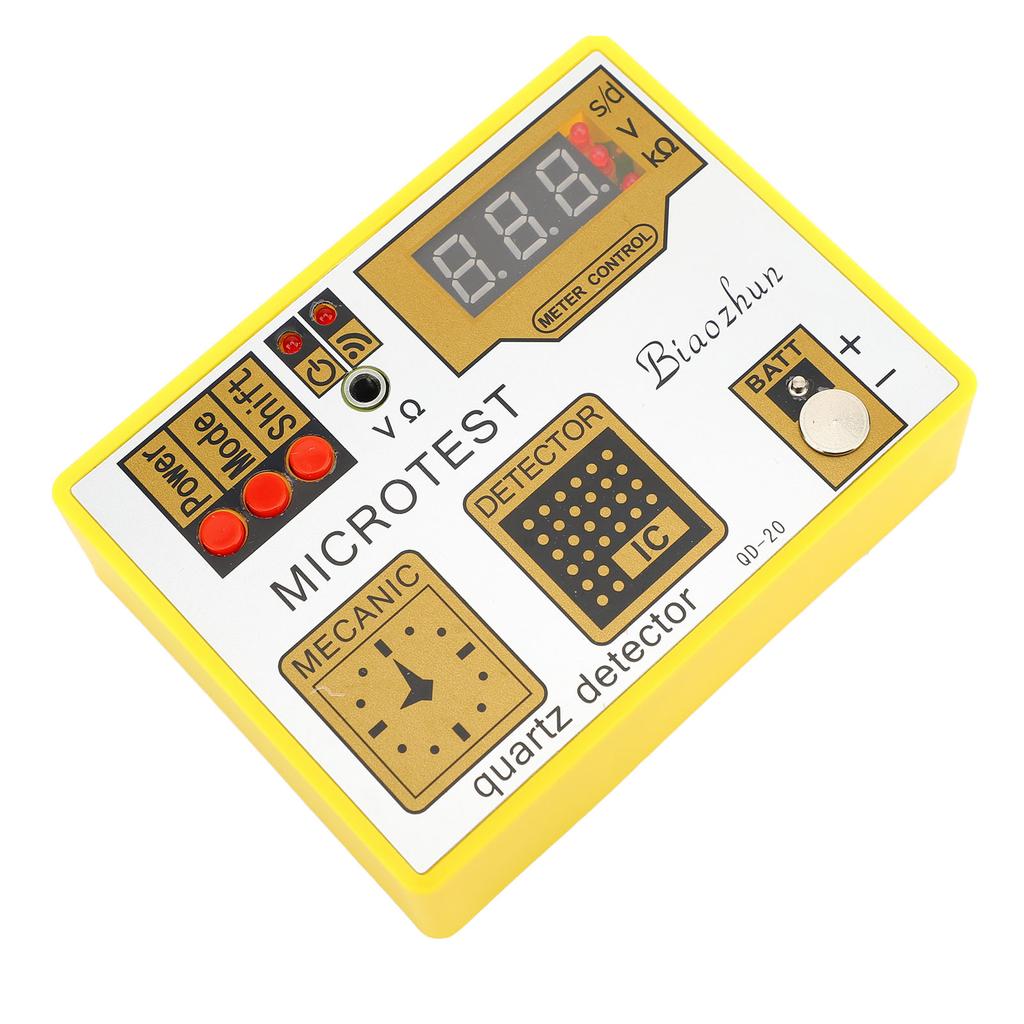 QD?20 Quartz Watch Movement Tester Multifunctionl Timing Machine Watch Demagnetizer Timegrapher for
