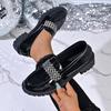 Retro Platform Shoes for Women - New Style, Chunky Heel, Large Size - Single Shoe Devotion