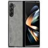Samsung Z Fold7/6/5 Light Luxury Leather Texture Protective Phone Case