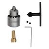 Micro Motor Drill Chuck T/L Spanner Clamping Ranges 0.3-4mm Motor Shaft 3.17mm for Electric Drill