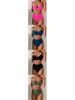 2026 Multi-Color Leopard Print High-Waisted Bikini Swimsuit